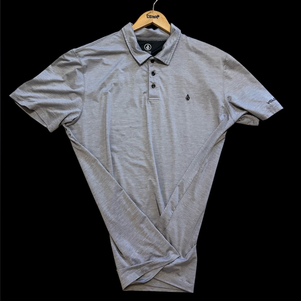 Volcom Polo Shirt XL Mens Modern Fit Performance Short Sleeve Jersey Polo